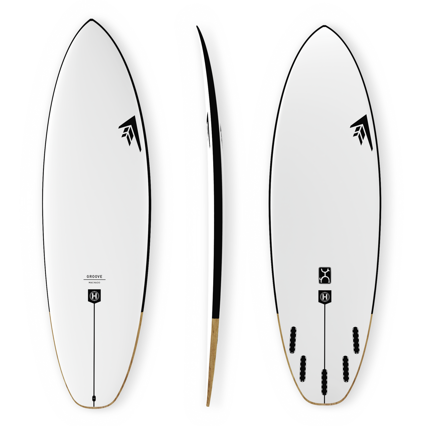 Firewire Groove 6'0 Helium Black Futures