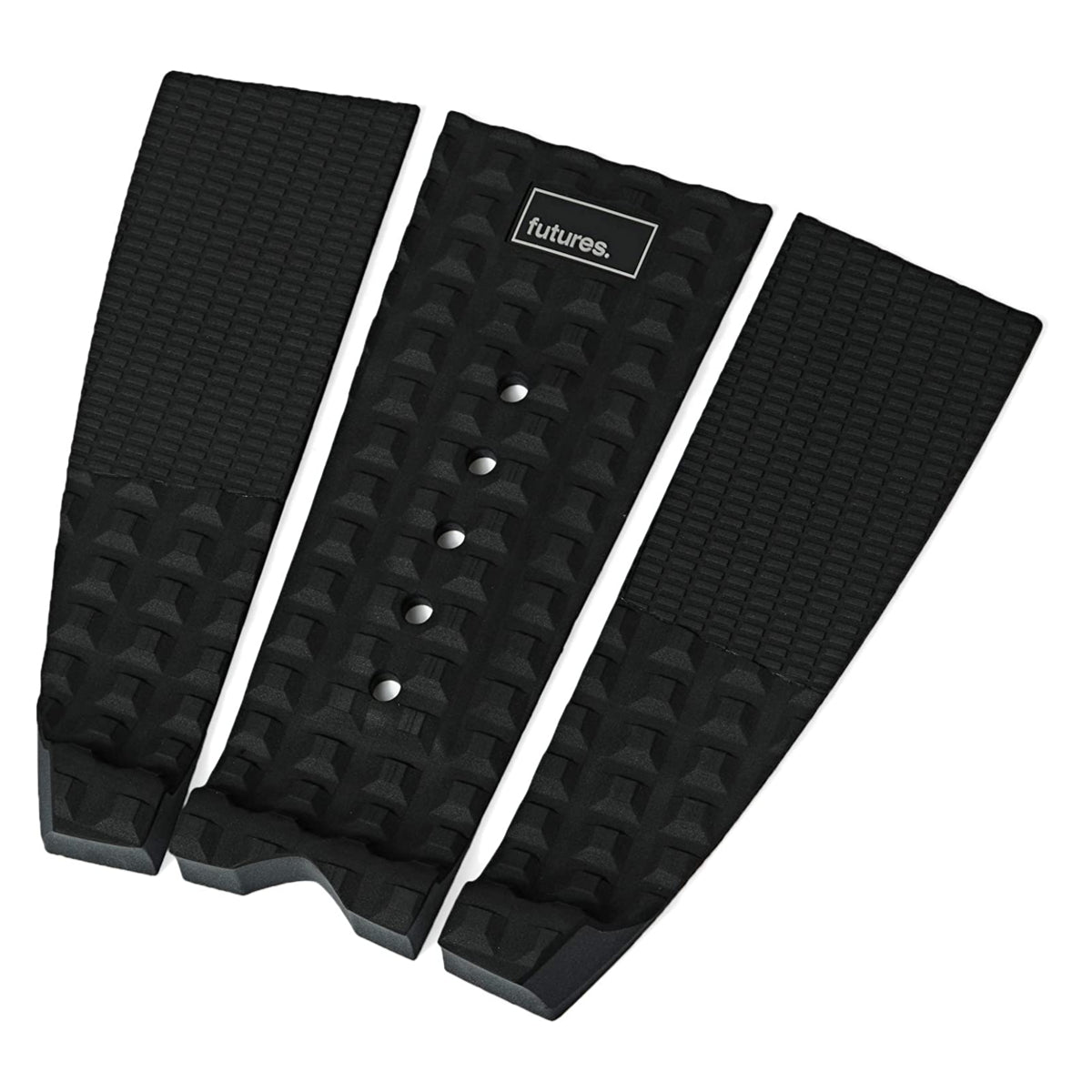 Deck pads - Futures - Voodoo Traction - Black