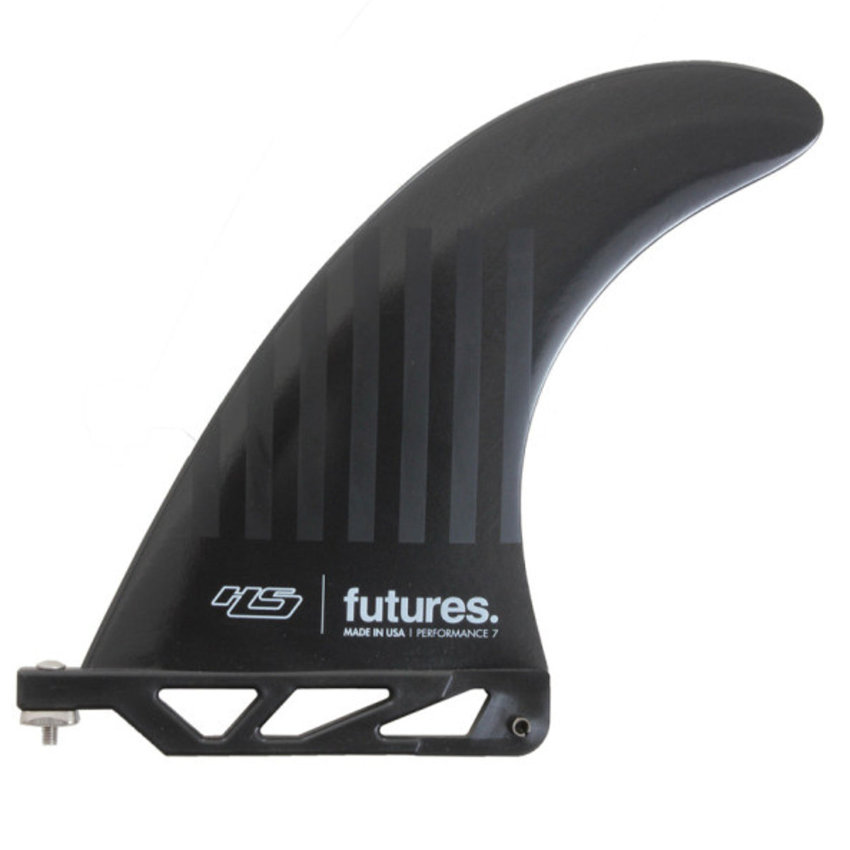Futures - 2 + 1 with 7" Centre Fin (SB1 PAIR + PERFORMANCE 7") - C6 Alpha Black / Stripes
