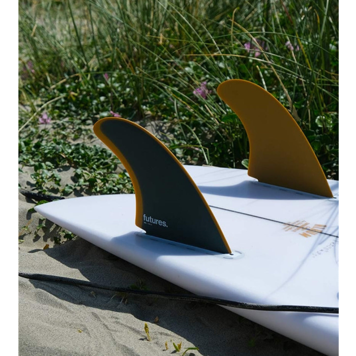 Futures - TWIN EN Fibreglass - Slate/Ochre