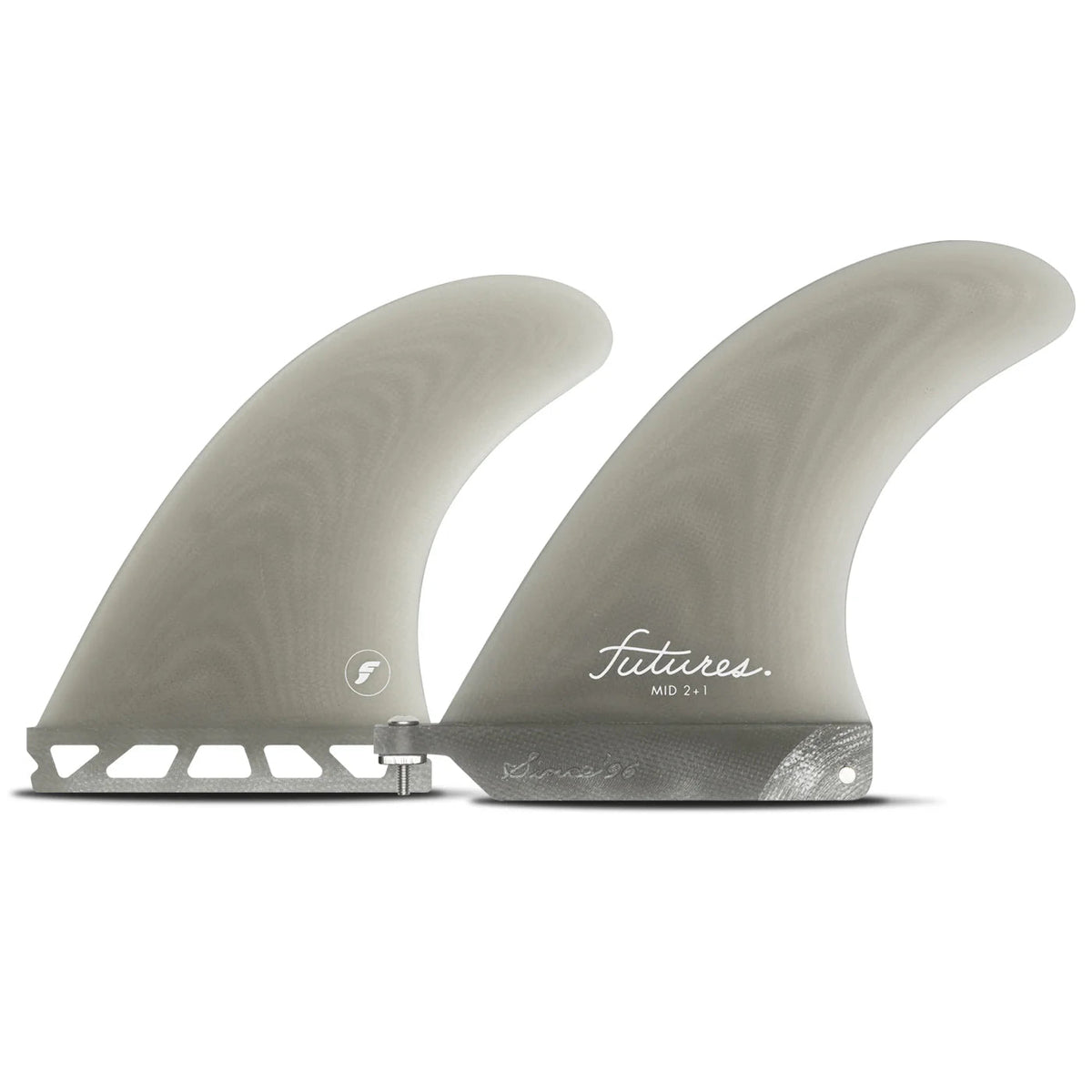 【中古】CI BMT FIN TWIN FUTURES （SMOKE） Futures - 2 + 1 FG MID SET - Smoke – Surf Ontario