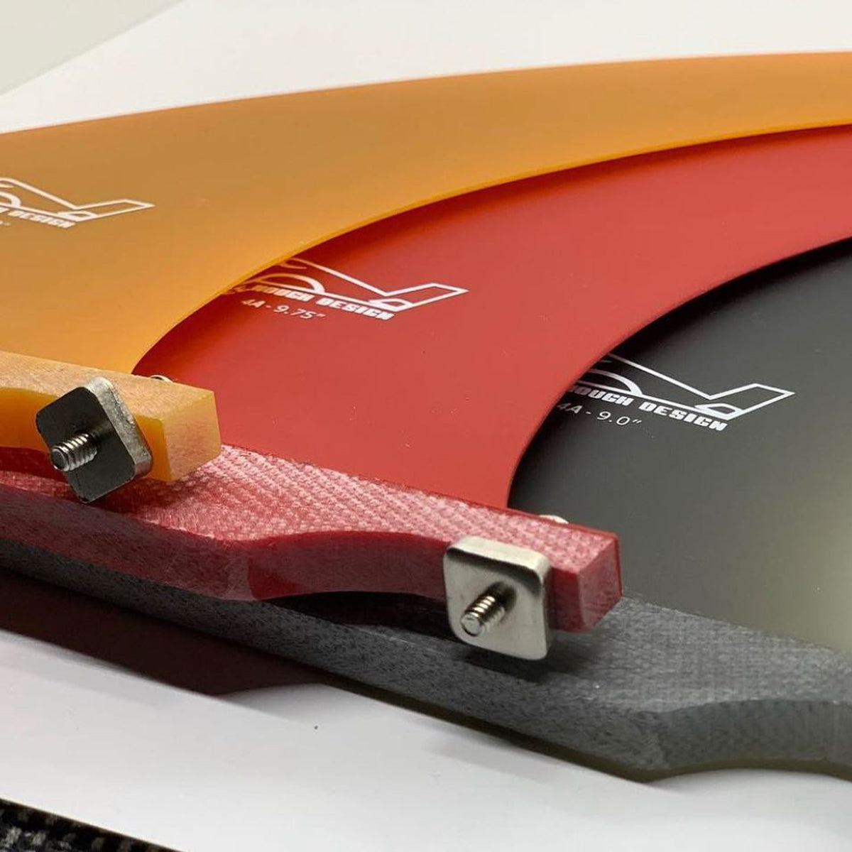 Greenough 4A Longboard Fin 7" - Red
