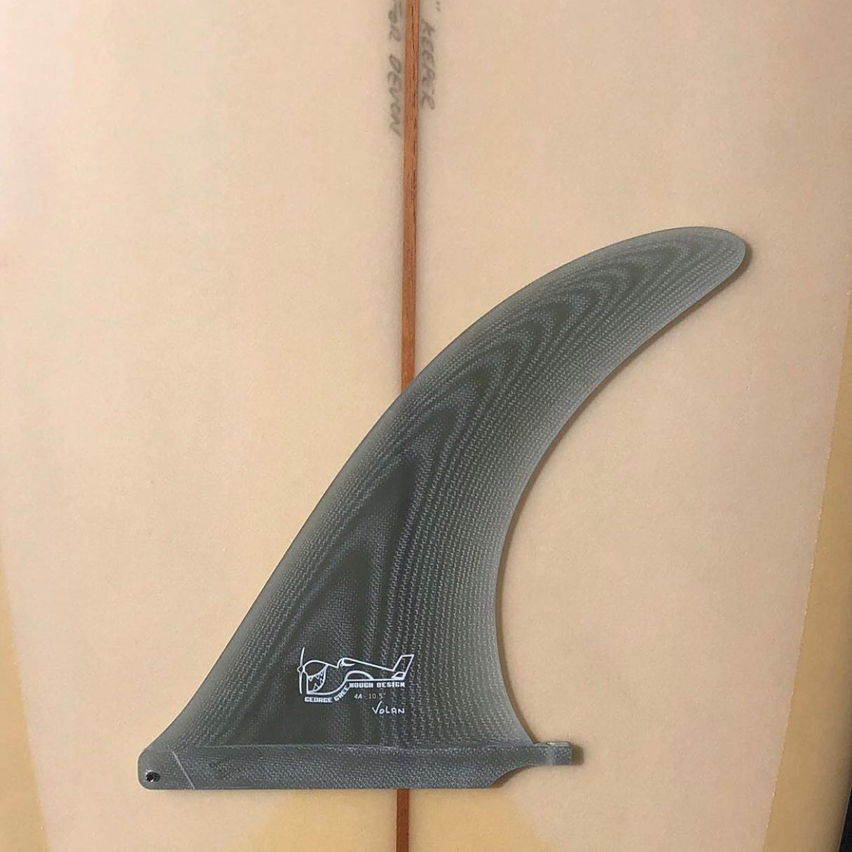 Greenough 4A Longboard Fin 10" - Volan