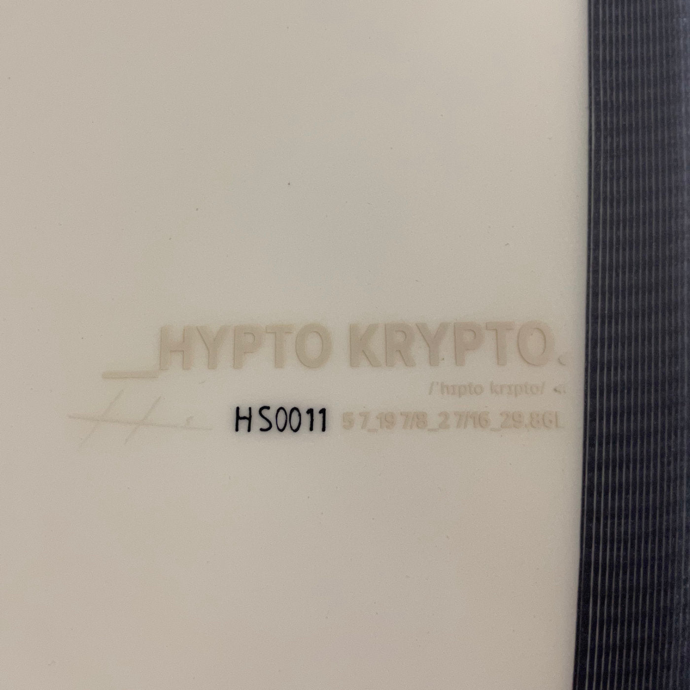 Haydenshapes Hypto Krypto 5'7  FF - FCS2 - Pampass