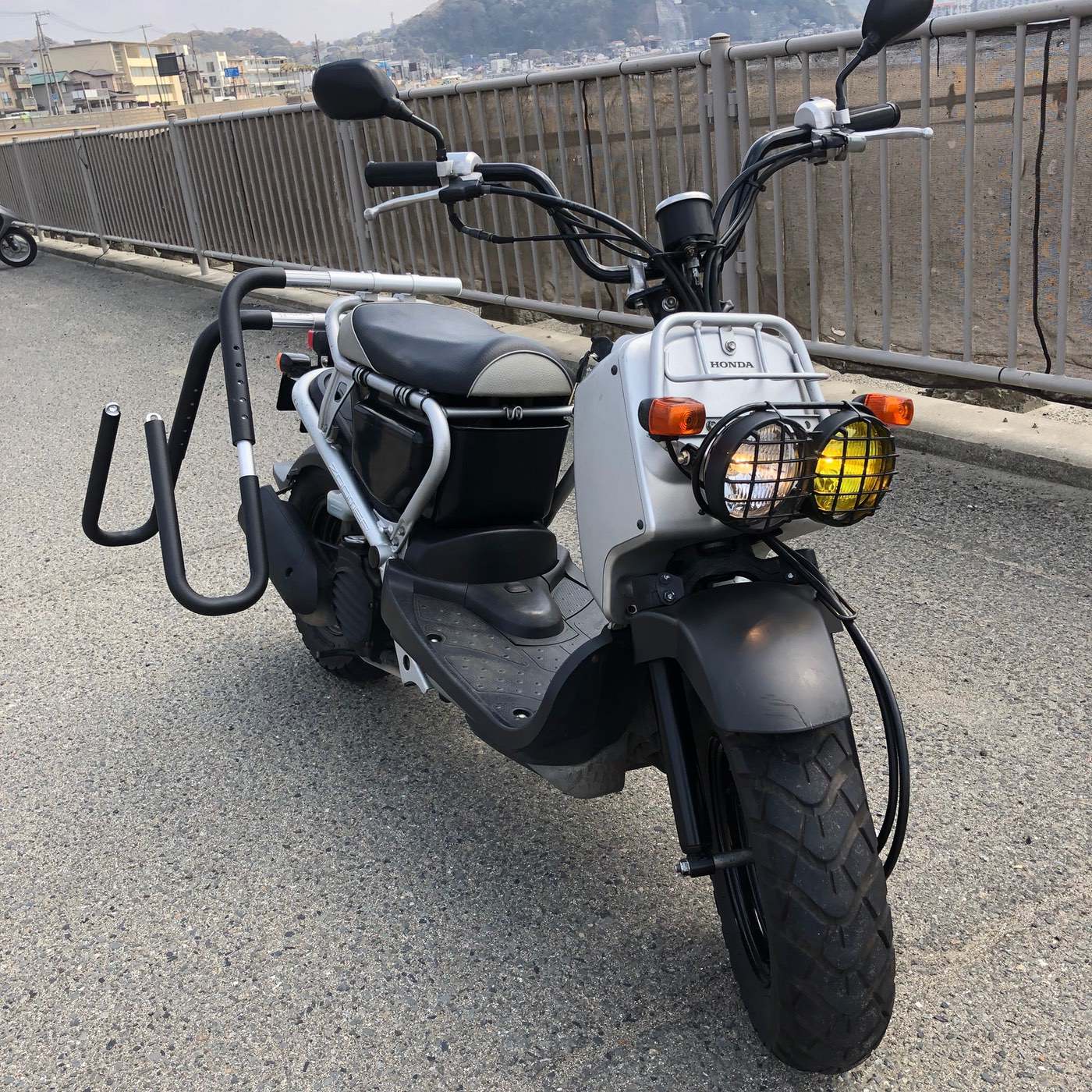 Bike Rack - Moved By Bikes Moped Board Rack