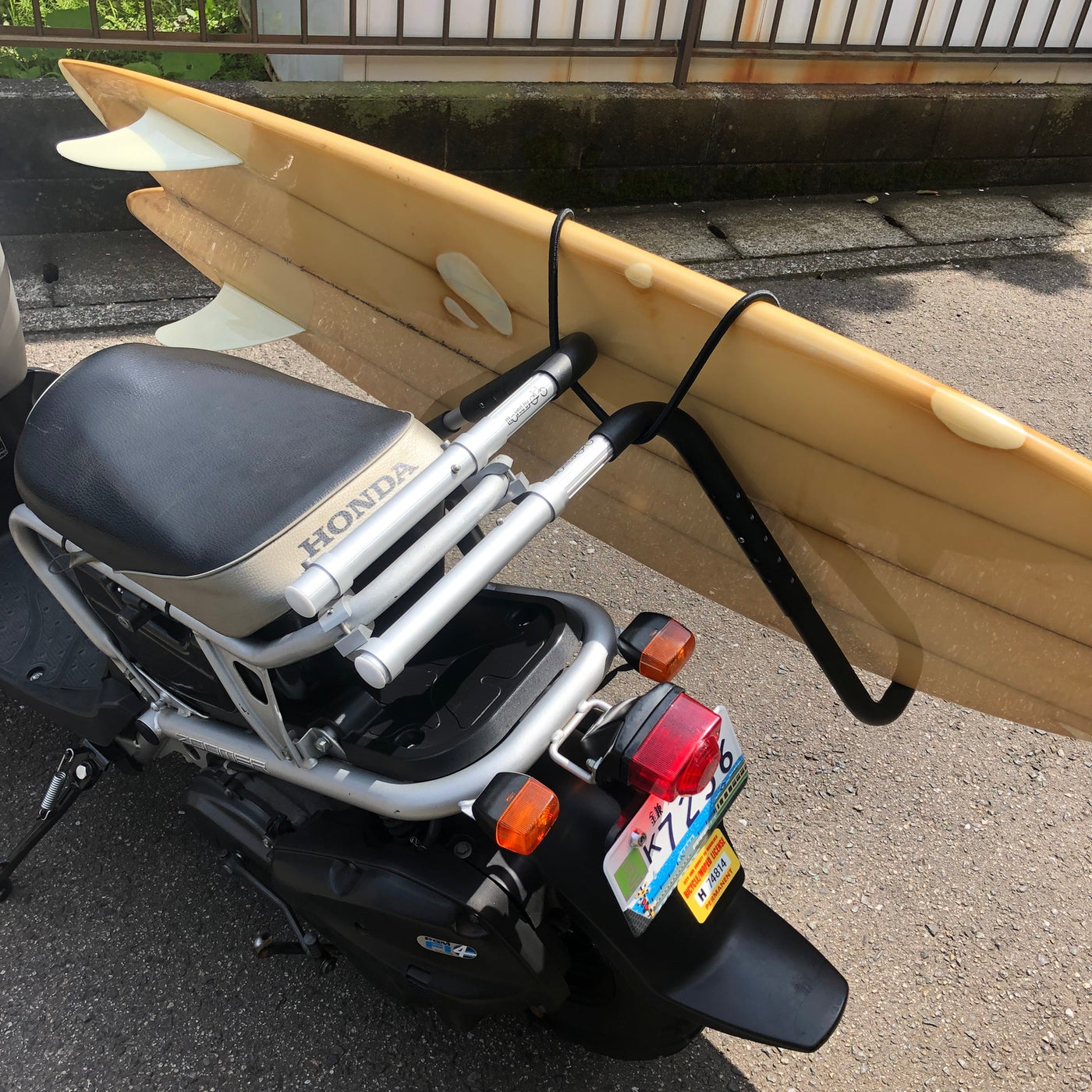 Bike Rack - Moved By Bikes Moped Board Rack