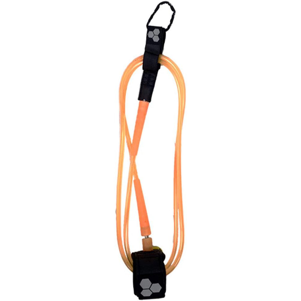 Leash - Channel Islands - 6' 1/4 Hex Cord Leash Orange