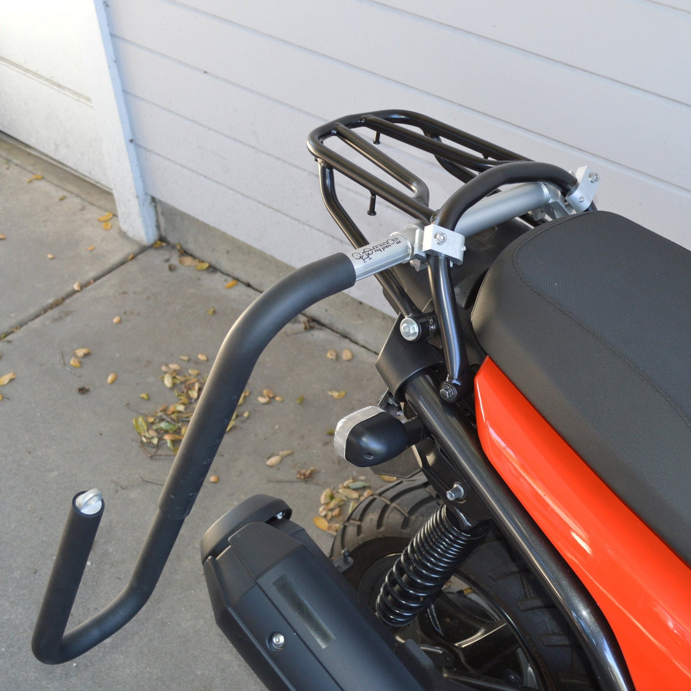 Bike Rack - Moved By Bikes Moped Board Rack