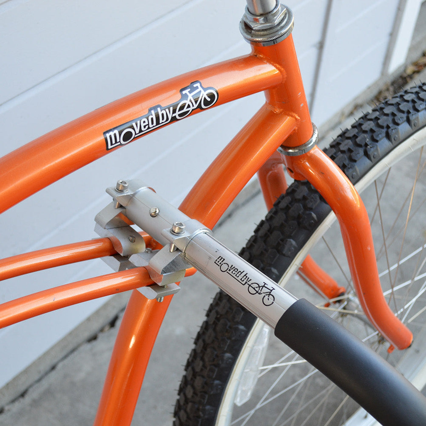 Bike Rack - Moved By Bikes Moped Board Rack