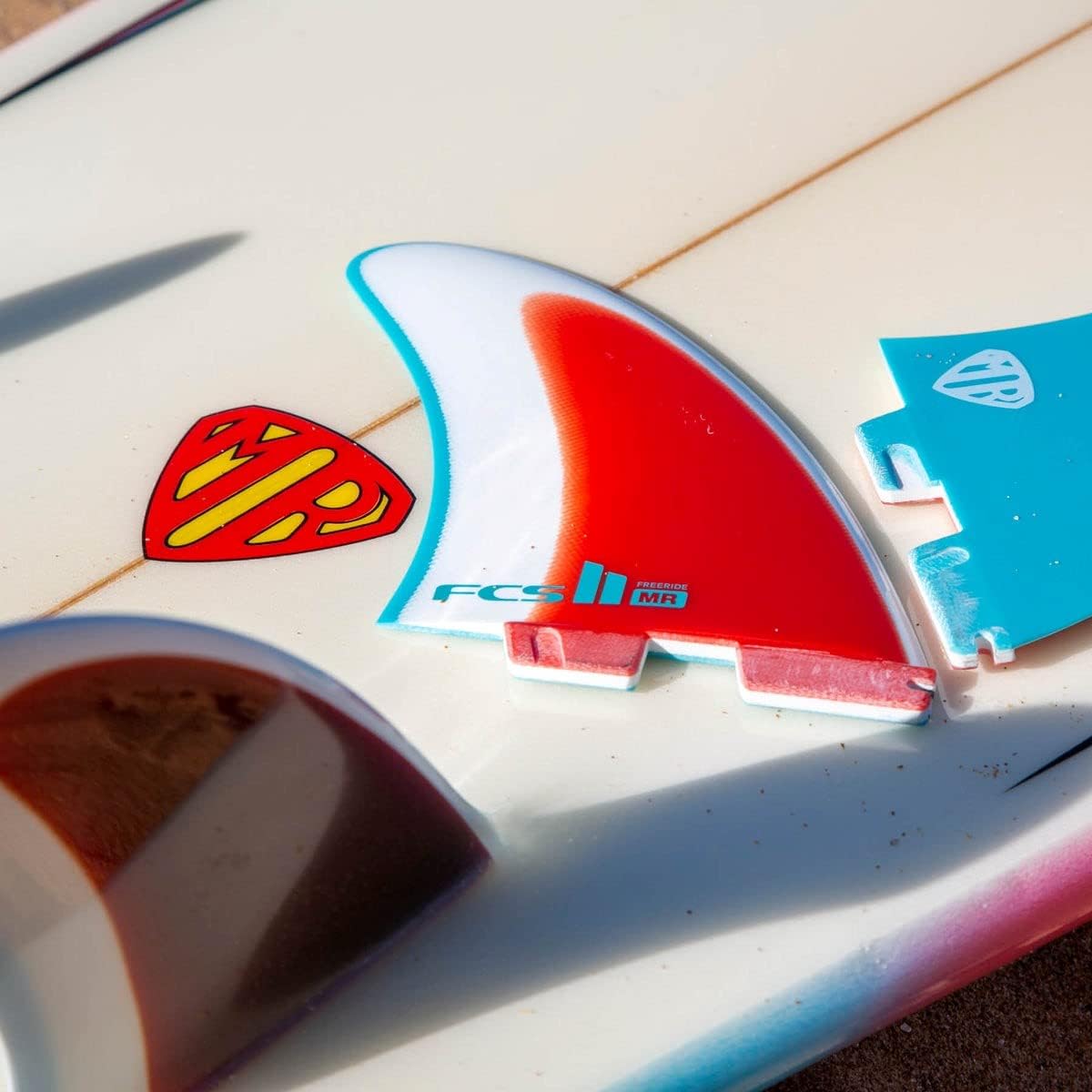 FCS II  MR Freeride PG TWIN - Blue/Red/White