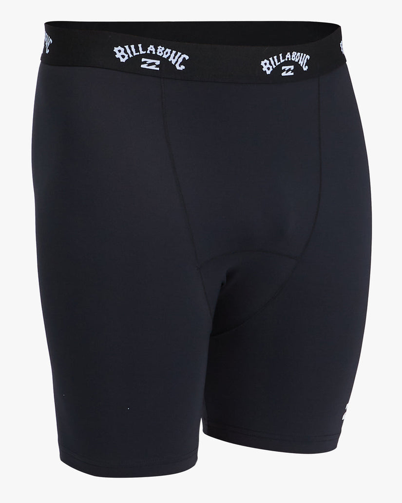 Men's Rash Guard -  Billabong All Day Compression Surf Shorts - Black