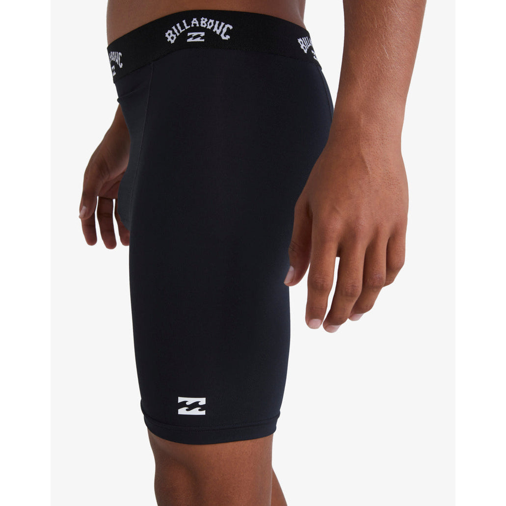 Men's Rash Guard -  Billabong All Day Compression Surf Shorts - Black
