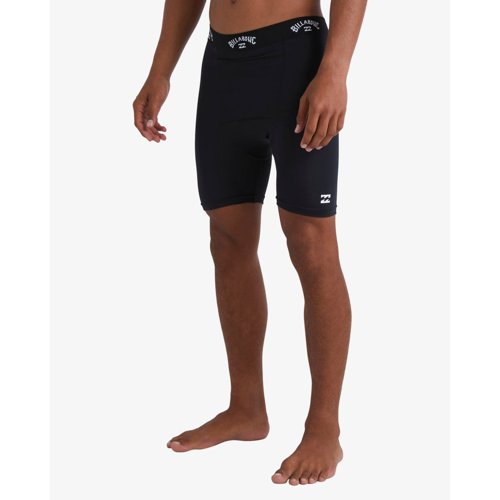 Men's Rash Guard -  Billabong All Day Compression Surf Shorts - Black
