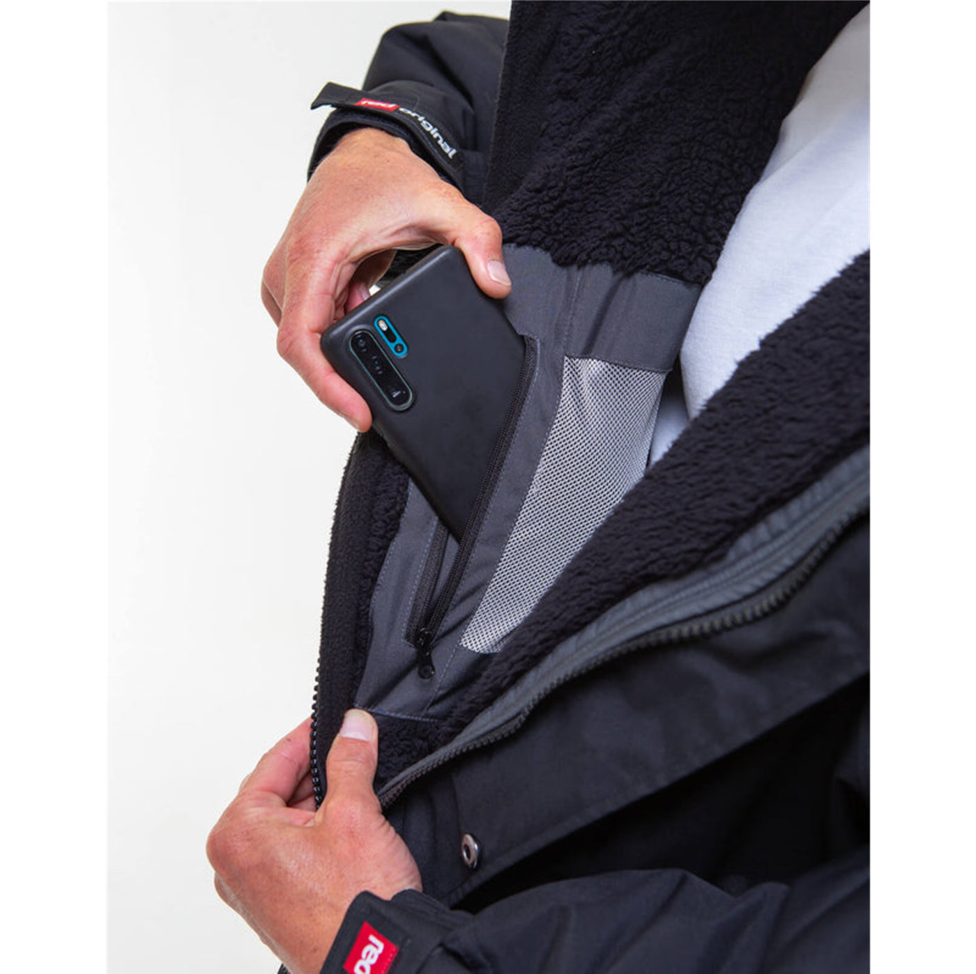 Changing towel - Red Paddle Pro Change Evo Long Sleeve - Stealth Black