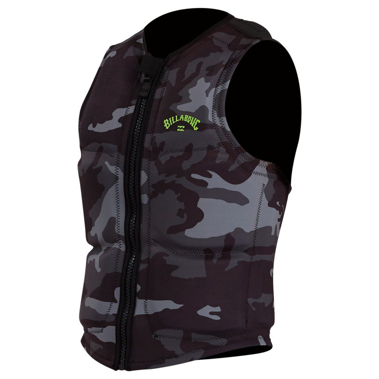 Protective Gear (Surf) - Mens Billabong Pro Comp Wake Vest - Stealth Camo **1-2 WEEKS 🚚**