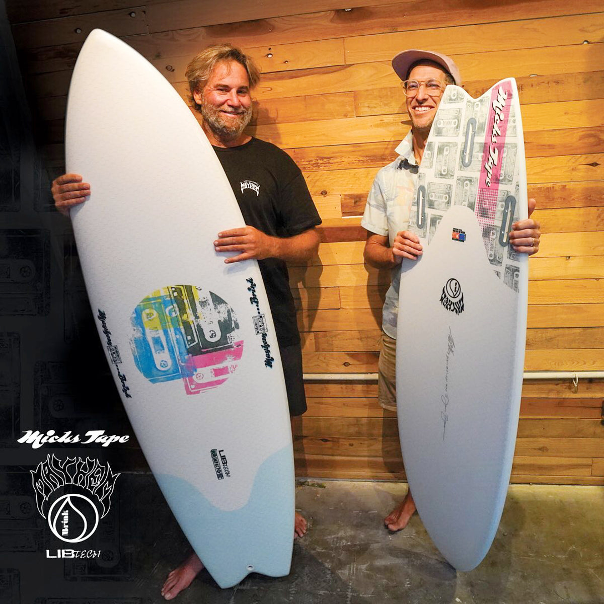 Libtech - 5'10 Micks Tape Sym (FCSII Compatible)