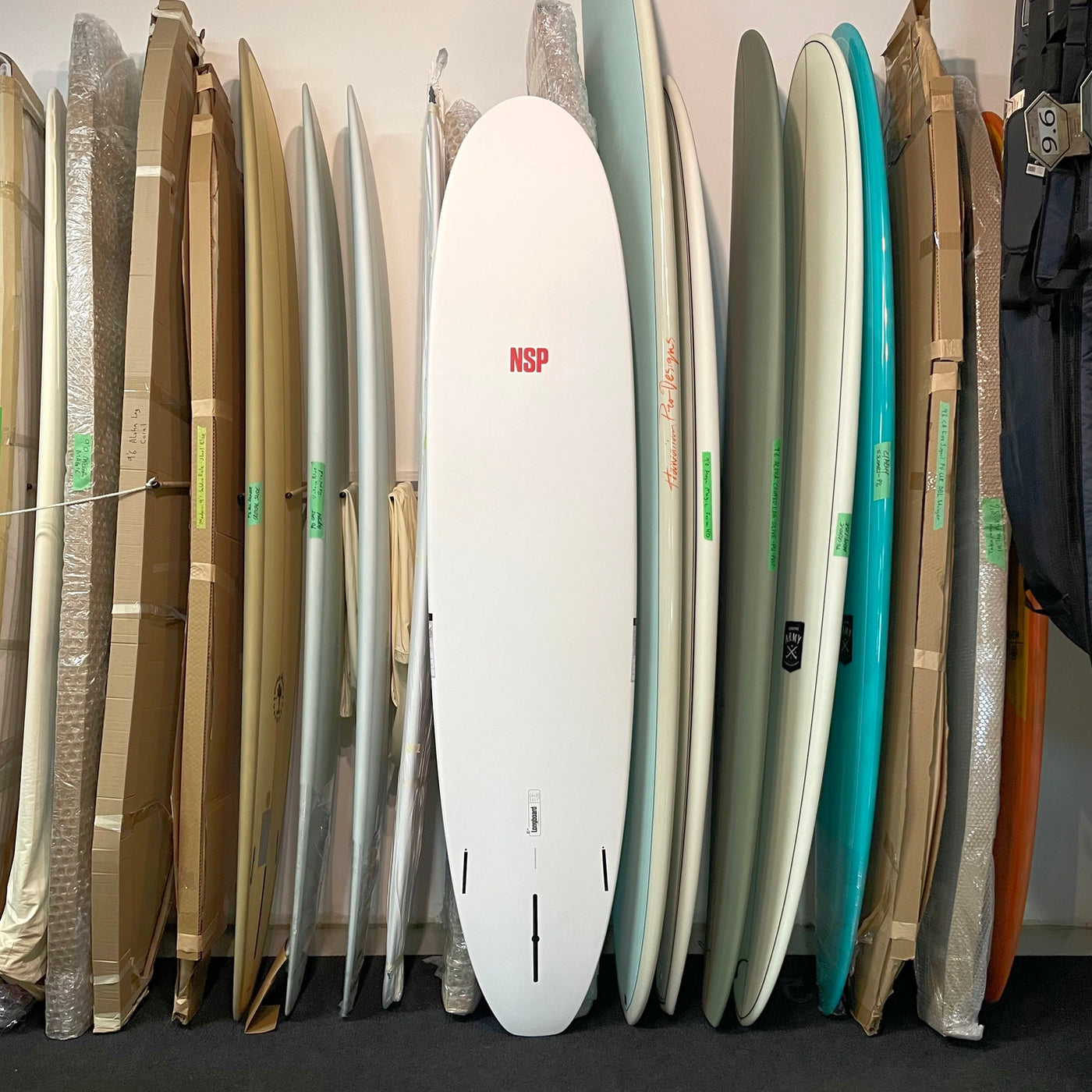 NSP - E+ Longboard 8'6 The Red Wave
