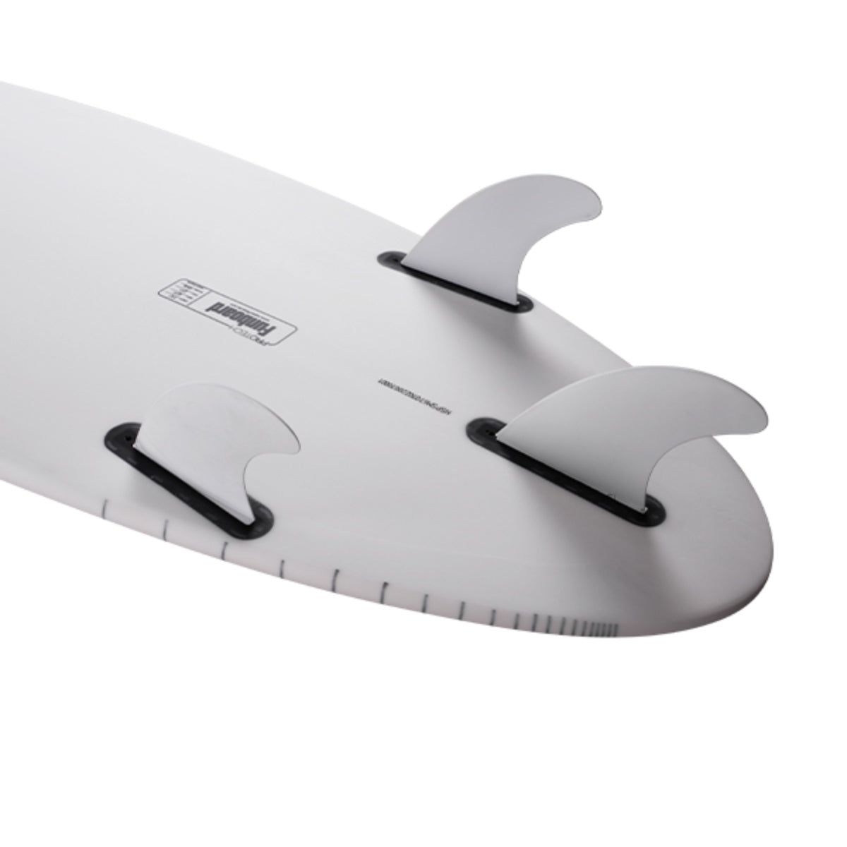 NSP - Protech Funboard 6'8" White Futures Fins