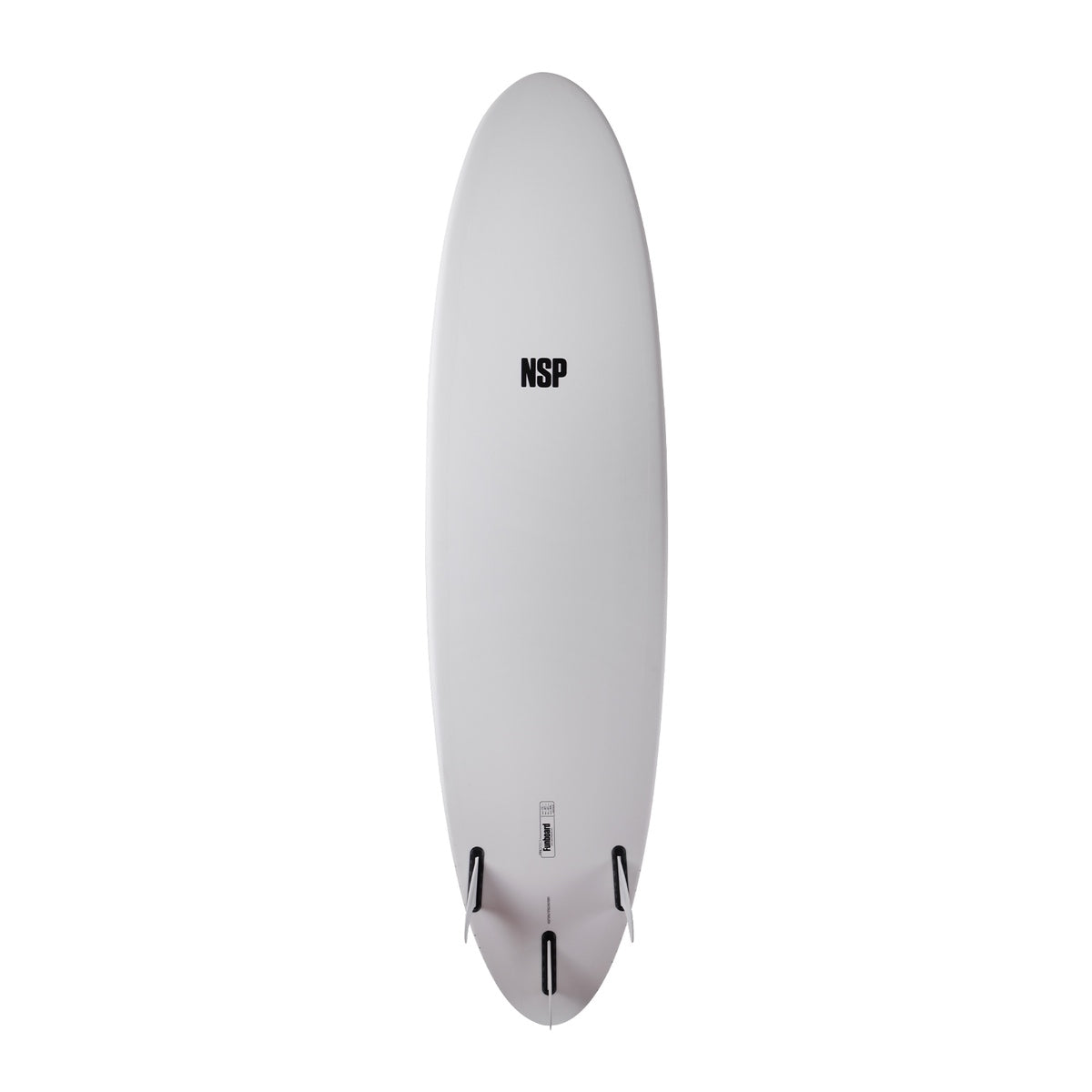 NSP - Protech Funboard 6'8" White Futures Fins