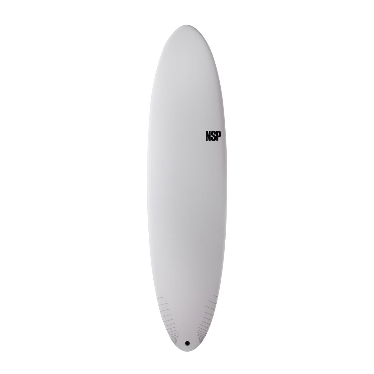 NSP - Protech Funboard 6'8" White Futures Fins
