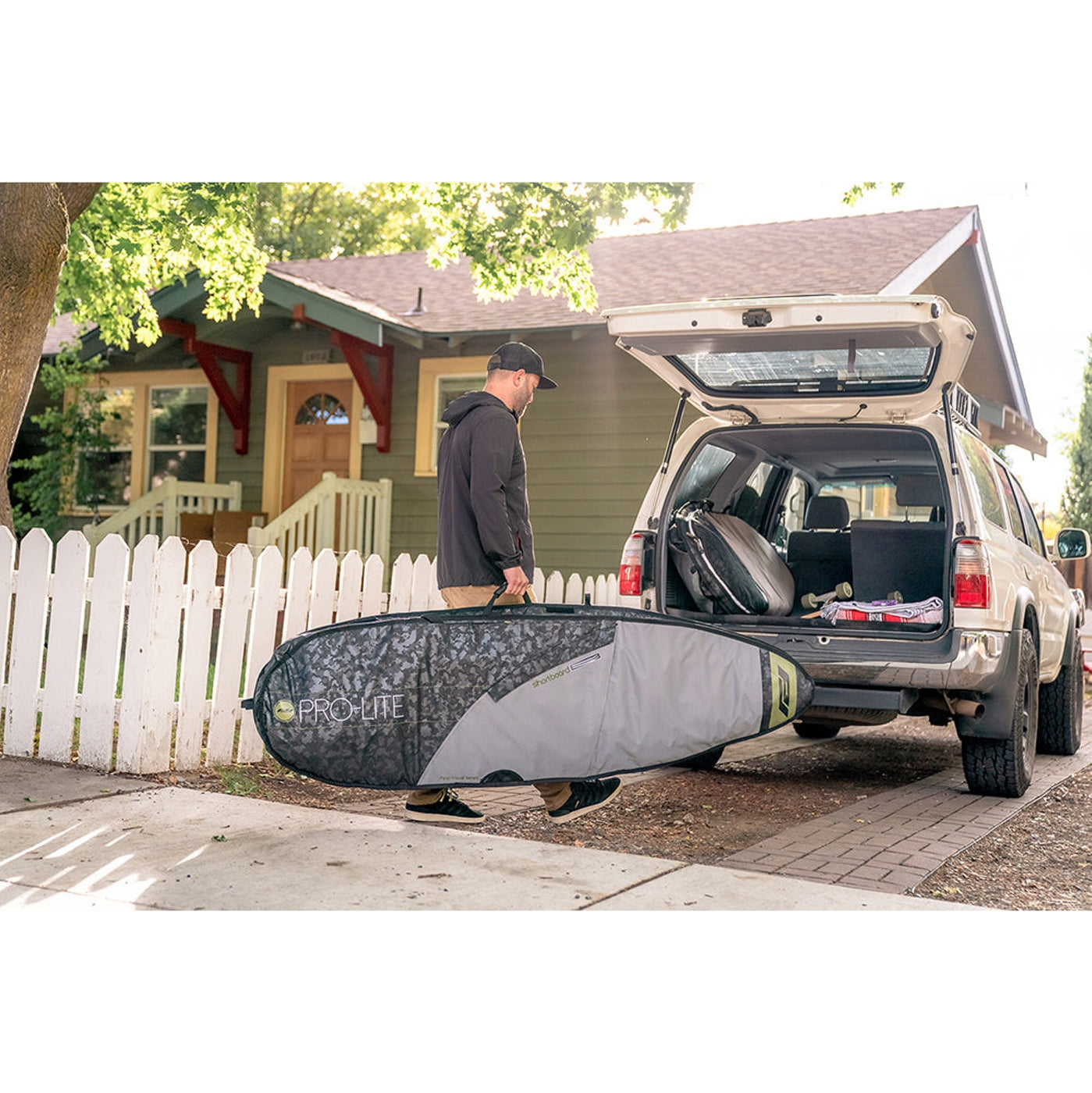 Pro-Lite Board Bag - Rhino Travel Bag - Shortboard 6'0 to 6'6 (1-2 Boards)