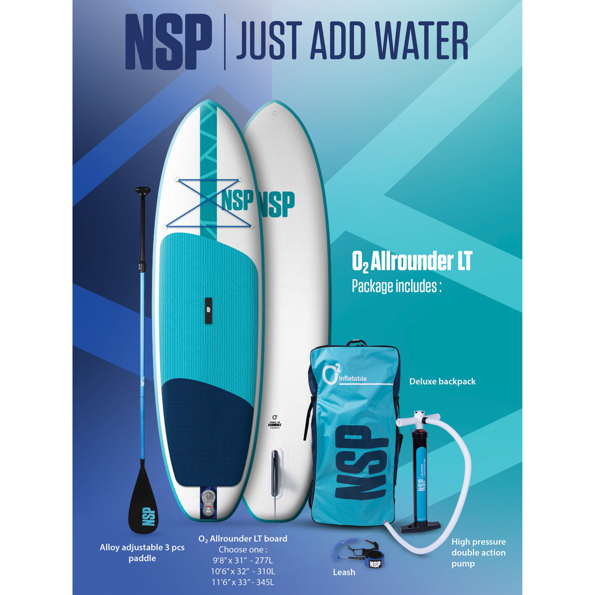 NSP O2 Allrounder LT 10'6"