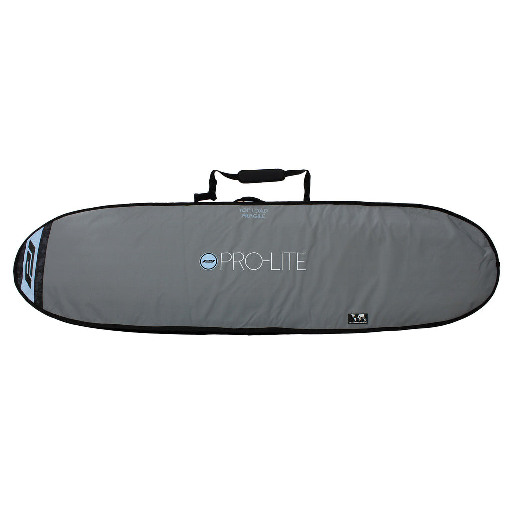 Pro-Lite Board Bag - Rhino Travel Bag 8'0 to 9'6 Longboard (1-2 boards) gray/light blue/black