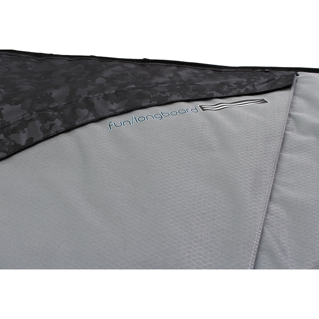 Pro-Lite Board Bag - Rhino Travel Bag 8'0 to 9'6 Longboard (1-2 boards) gray/light blue/black