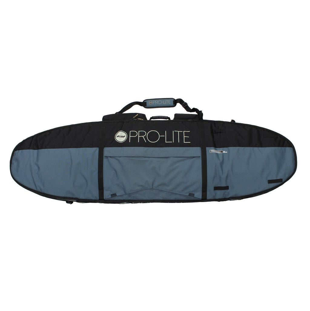 Pro-Lite Board Bag - Finless Coffin Double 6'6 to 7'6 (2-3 boards) navy/black
