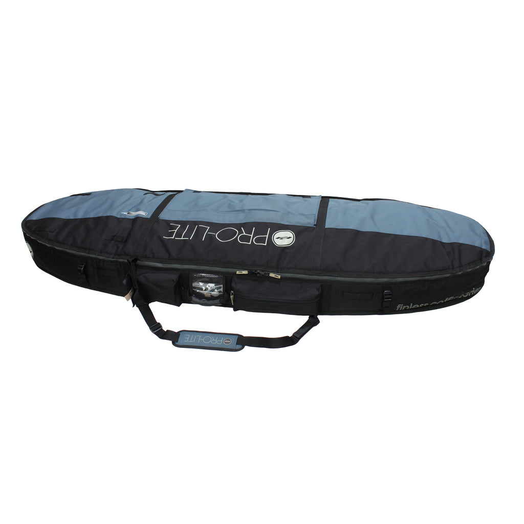 Pro-Lite Board Bag - Finless Coffin Double 6'6 to 7'6 (2-3 boards) navy/black