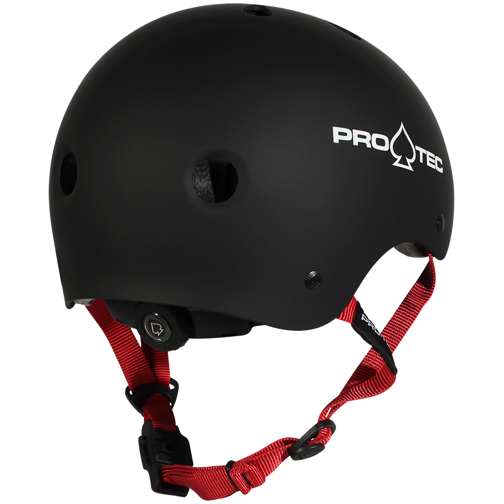 Protective Gear (Skate) - Pro-tec Helmet - JR. Classic Certified Helmet Black Matte
