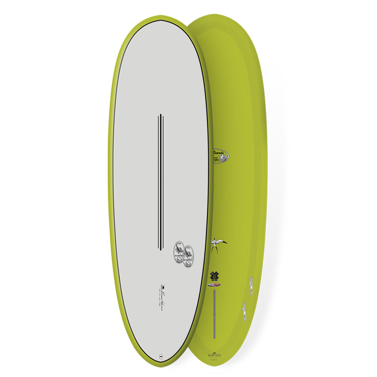 ifsixwasnine スコーピオン2 Takayama Scorpion 2 - 5'10 Tuflite PC - Lime Grey - FCSII – Surf