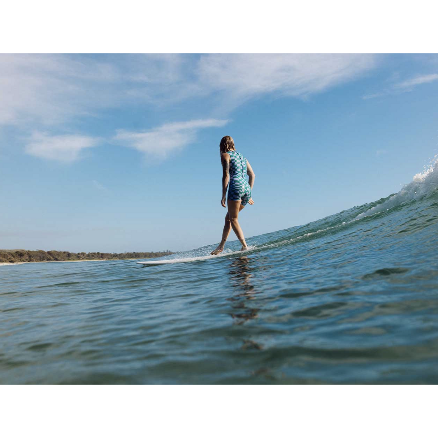 Salt Gypsy Dusty Retro 8'6 Longboard Vintage Blue Tint