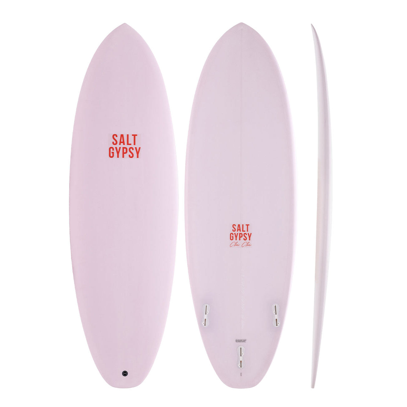 Salt Gypsy Chi Chi 5'10 - Dirty Pink - PU
