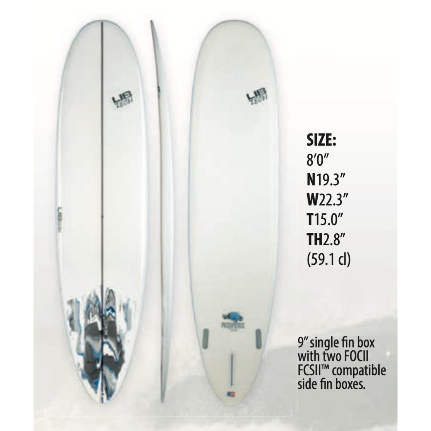 Libtech - Pickup Stick 8'0 (FCSII compatible)