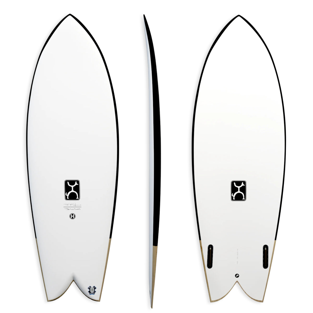 
                  
                    Firewire Machado 5'11 Too Fish Helium Black - Future Fins
                  
                