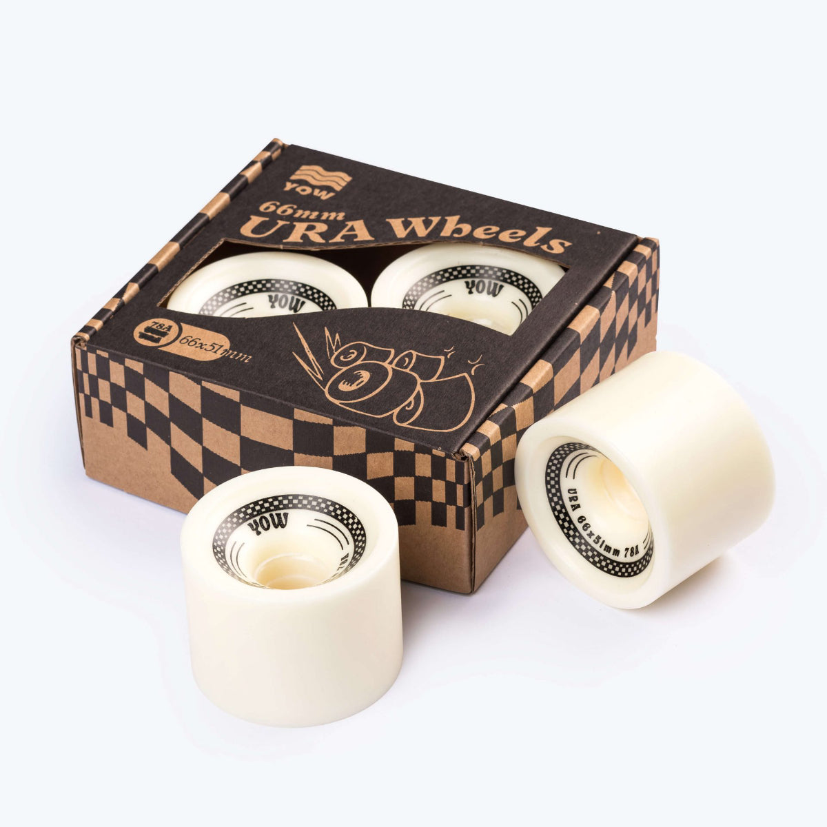 YOW Ura WHEEL PACK 66mm x 51mm Mayo 78a