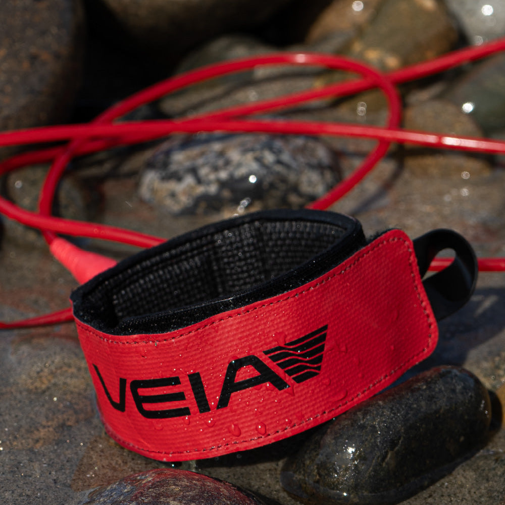 Leash - Veia - JJF Pro 6' Leash Hi Vis Orange COMP