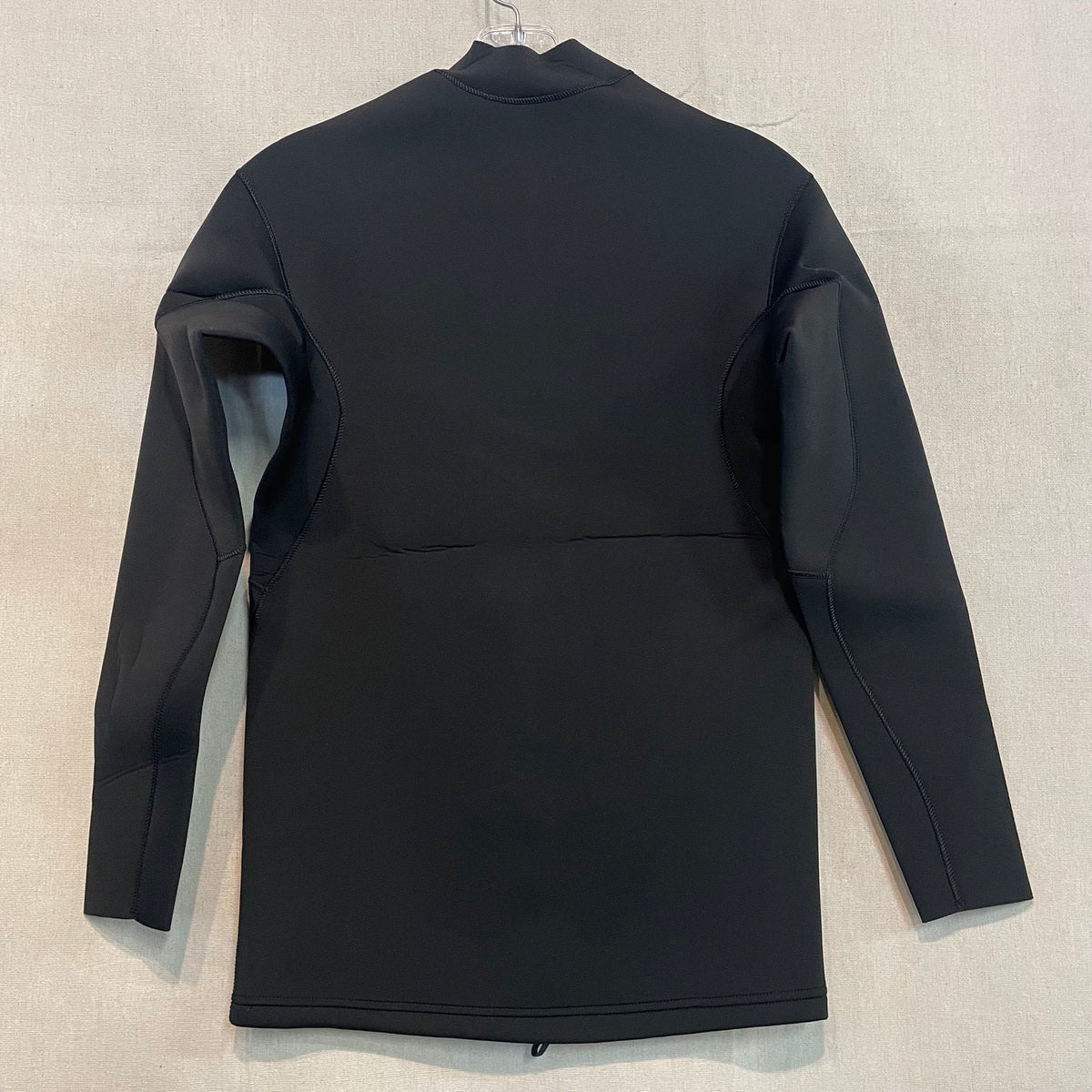 2mm Mens Vissla Solid Sets 2mm Front Zip Jacket Black