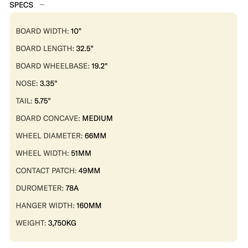 YOW Sophia Medina Roses Fish 32.5" Surfskate