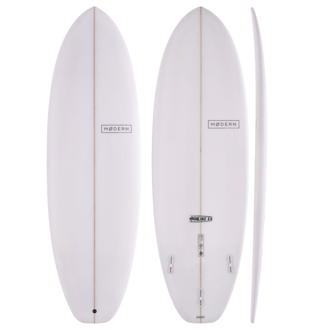 
                  
                    Modern Highline 2.0 6'6 PU Clear
                  
                