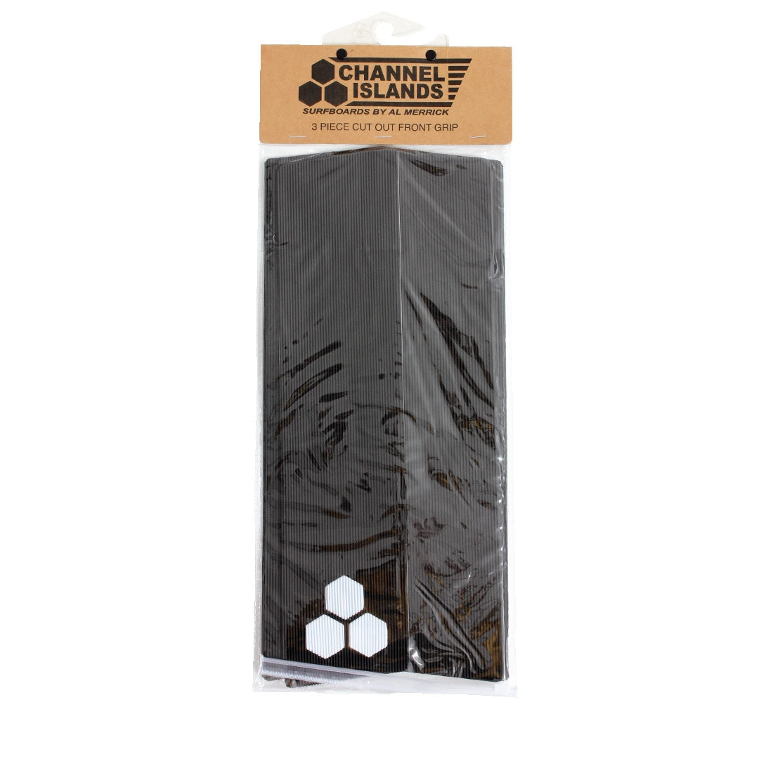 Deck pads - Channel Islands - 3 PIECE FRONT ARCH PAD - Black