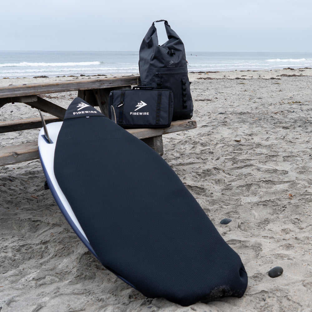 Firewire - Black Mesh Board Sock - Shortboard