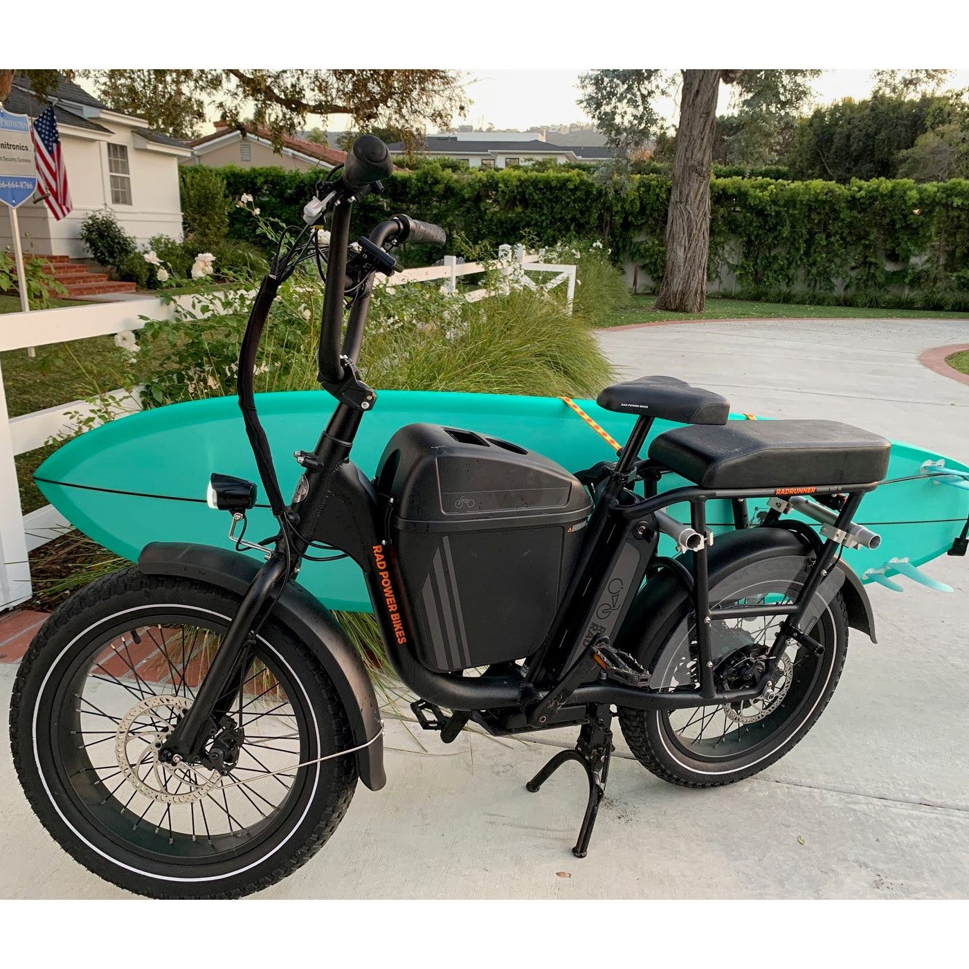 Bike Rack - Moved By Bikes Moped Board Rack