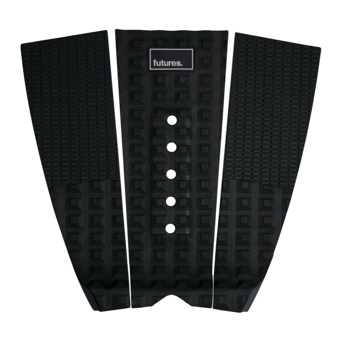 Deck pads - Futures - Voodoo Traction - Black