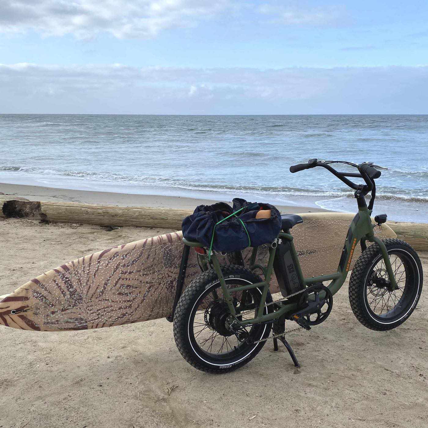 Bike Rack - Moved By Bikes Moped Board Rack