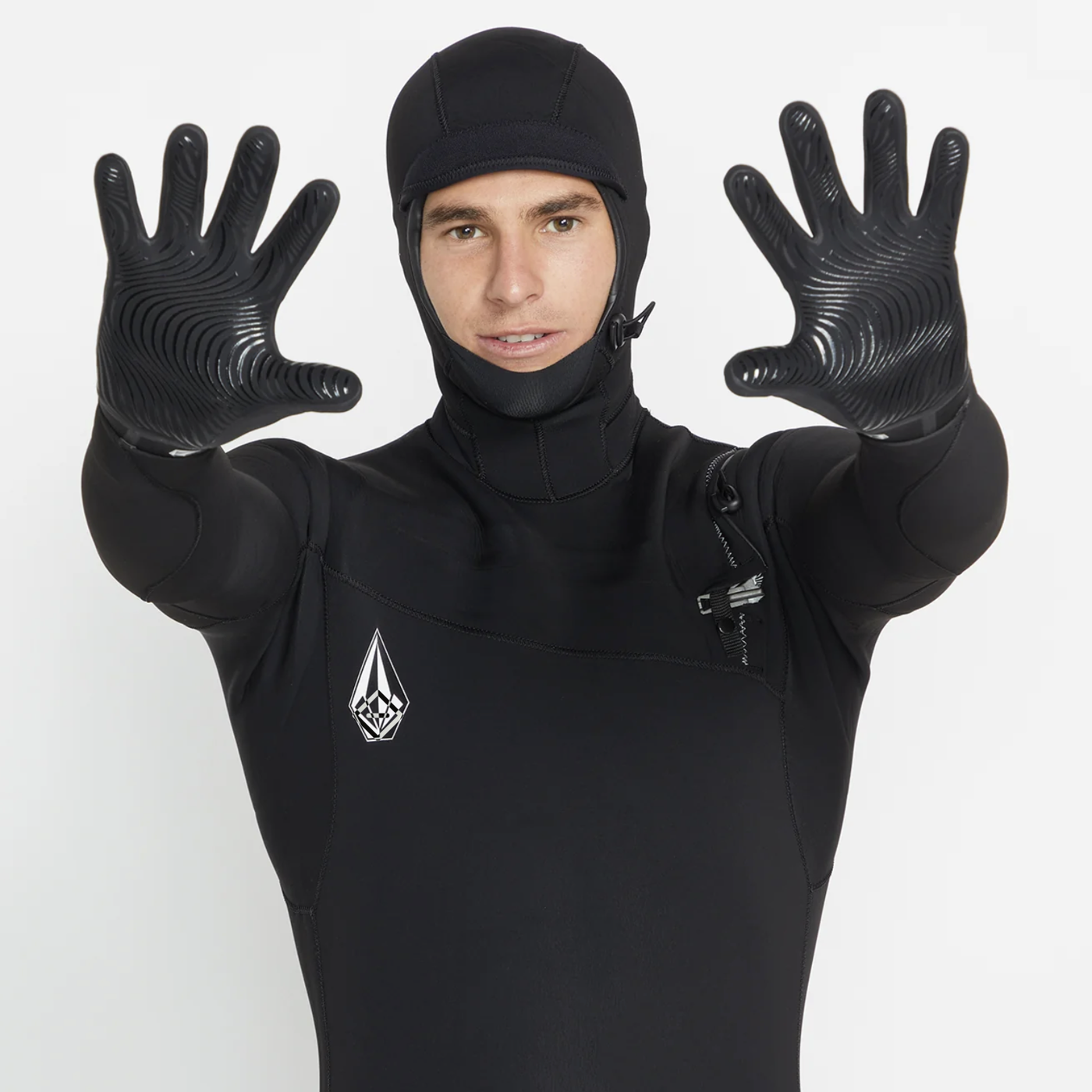 Gloves 3mm Volcom 5 Finger - BLACK