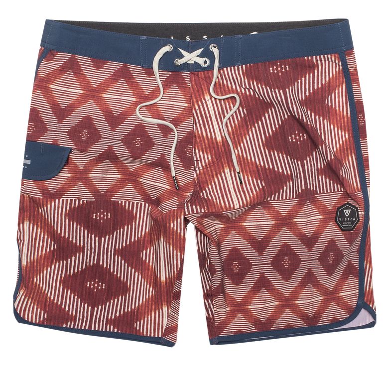 Boardshorts - Vissla Sumbawa 20" Red Bolt - Surf Ontario