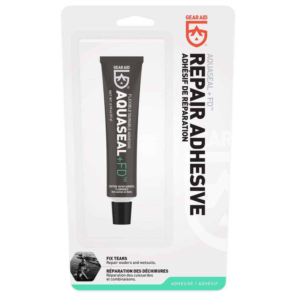 
                  
                    Repair Neoprene - Gearaid AQUASEAL+FD (Clear flexible adhesive) .75oz
                  
                