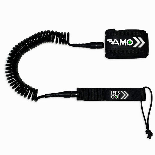 Leashes - Vamo 10' Full Coiled leash - Surf Ontario